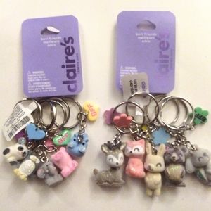 BFF Animal Keychains/Charms